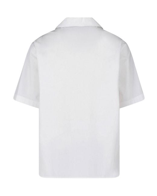 Valentino Garavani White Vgold Cotton Shirt for men