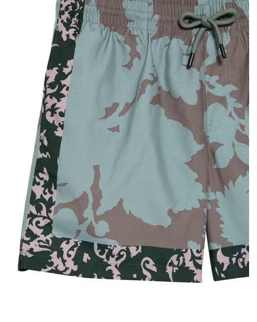 Dries Van Noten Blue Short Mare By for men