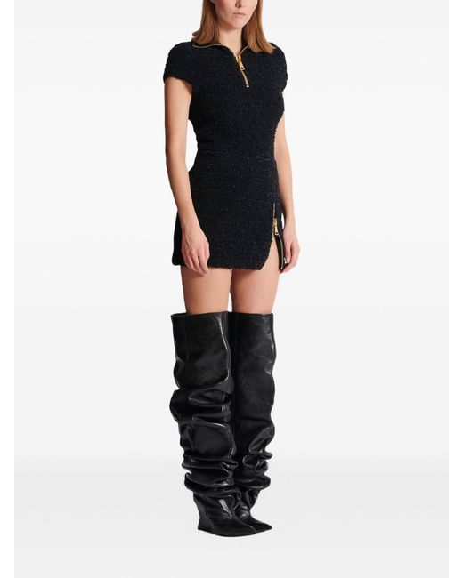 Balmain Black Minigonna