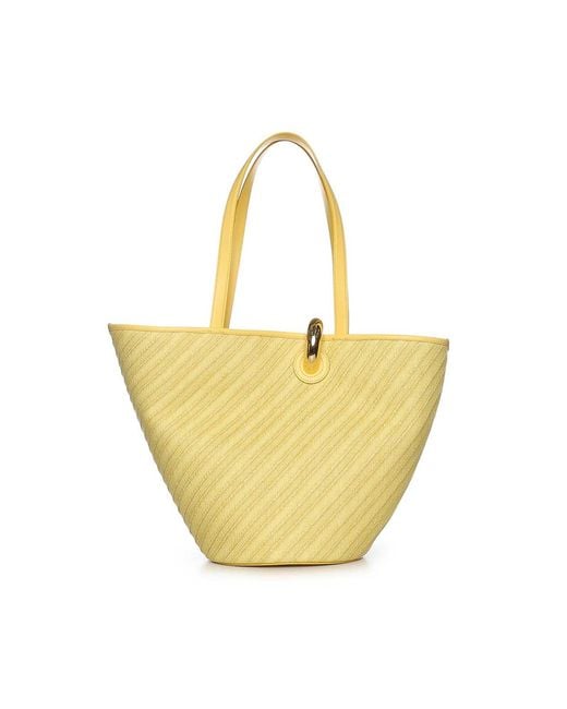 Jacquemus Metallic Le Bambola Cotton Bag