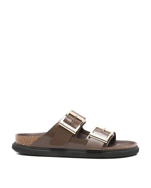 Birkenstock Brown Arizona Slippers