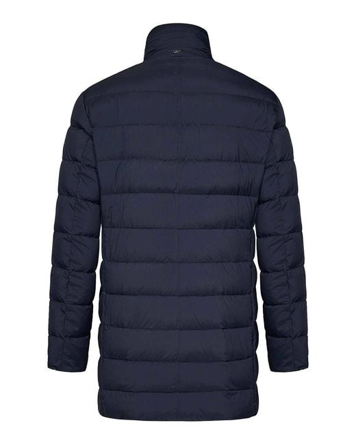 Herno Blue Parkas for men