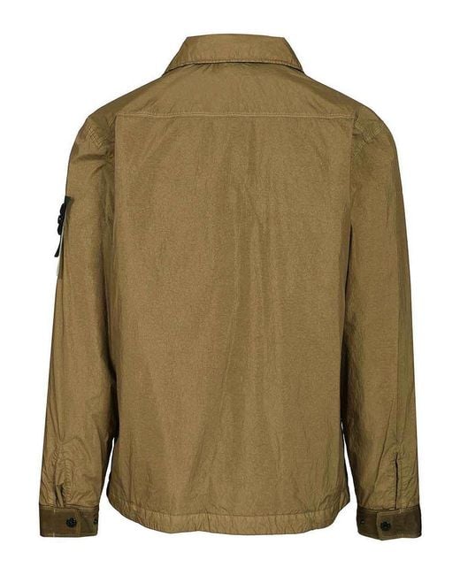 Stone Island Green Jacket for men
