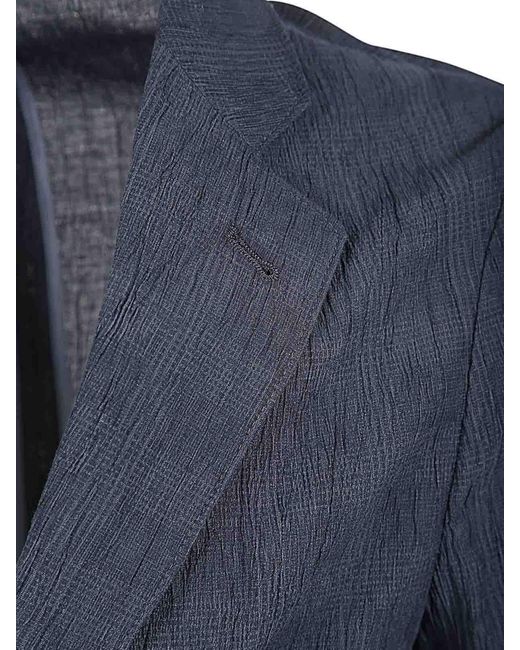 Emporio Armani Blue Casual Jacket for men