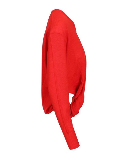 Loewe Red Wool Sweater