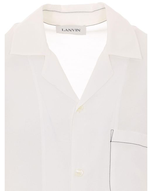 Lanvin White Shirt for men