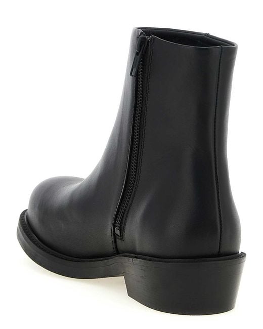 Seafarer Black Lerato Ankle Boots for men