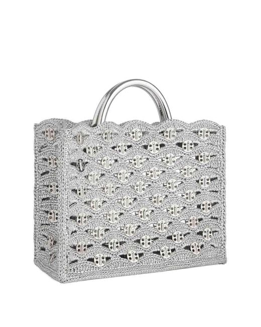 Rabanne Gray Tote Bag 1969