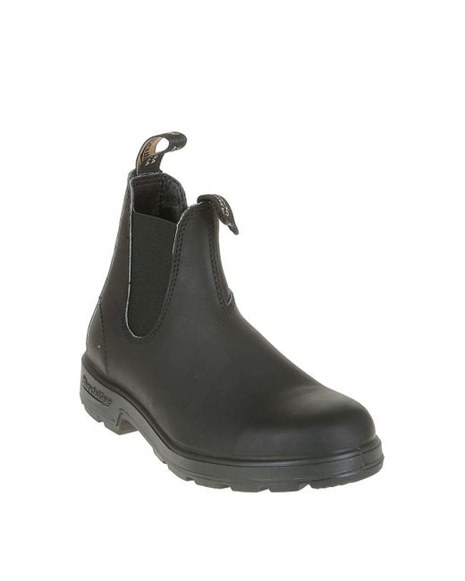 Blundstone Black Leather Ankle Boots for men
