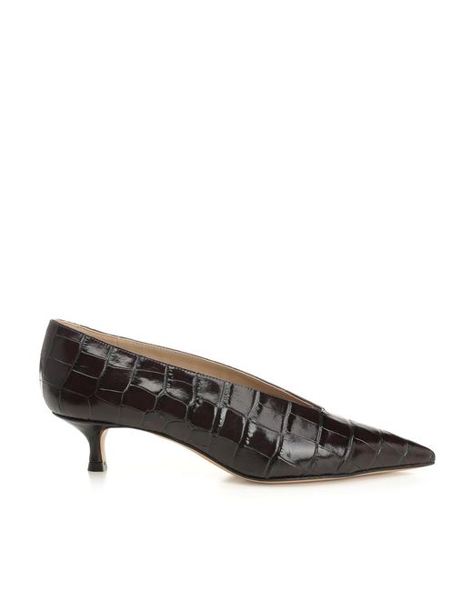 Le Monde Beryl Brown Babouche Kitten Shoe