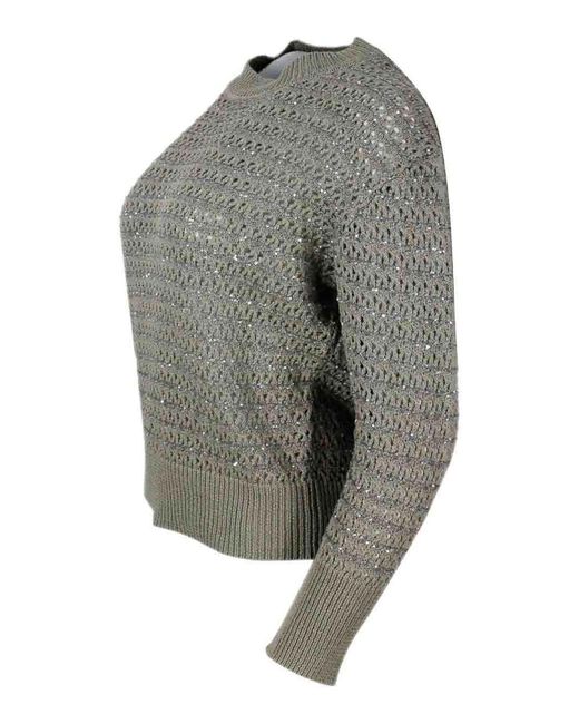 Fabiana Filippi Gray Sweaters