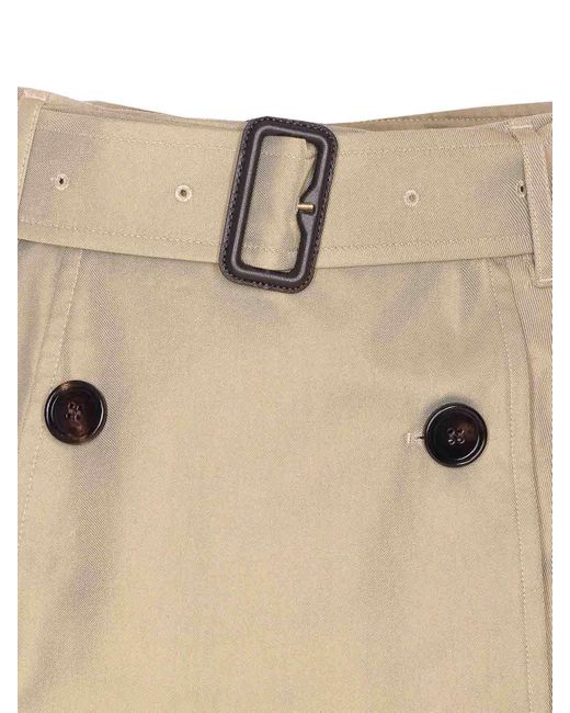 Burberry Natural Quilt Josselyn Skirt