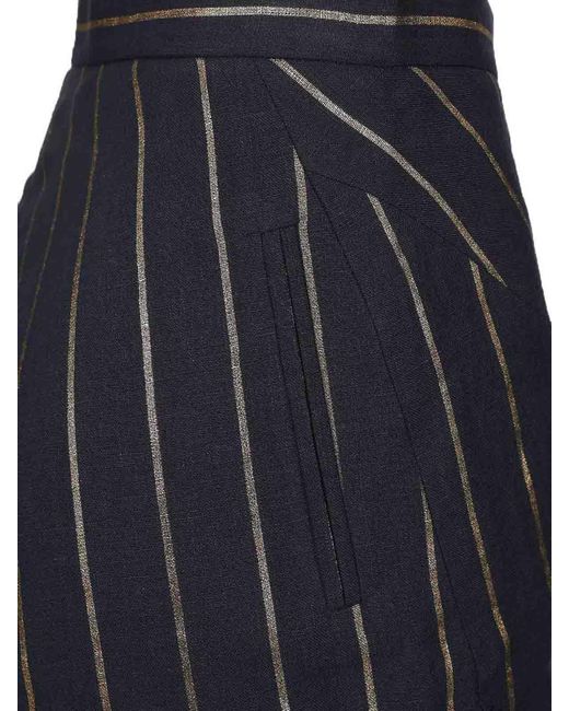 Vivienne Westwood Blue Maxi Skirt