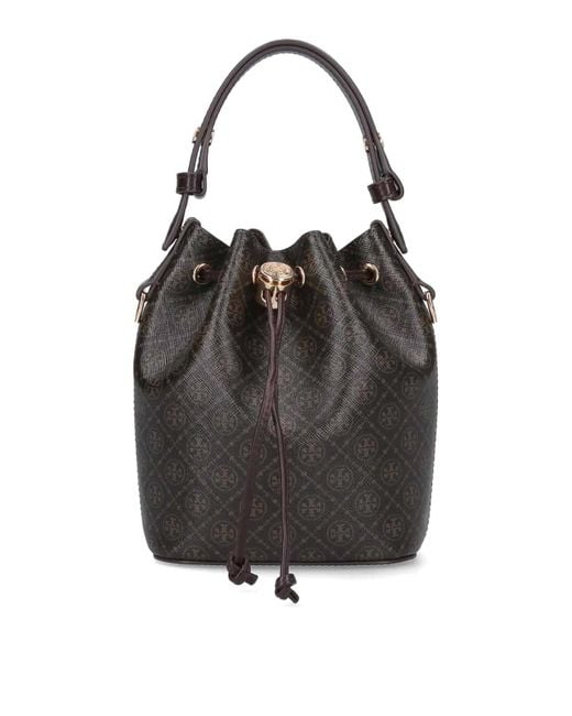 Tory Burch Black Mini Bucket Bag