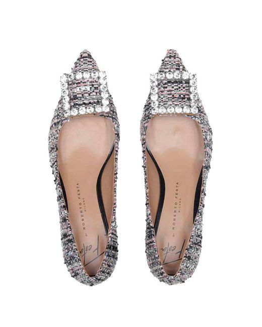 Roberto Festa White Evilly Pumps