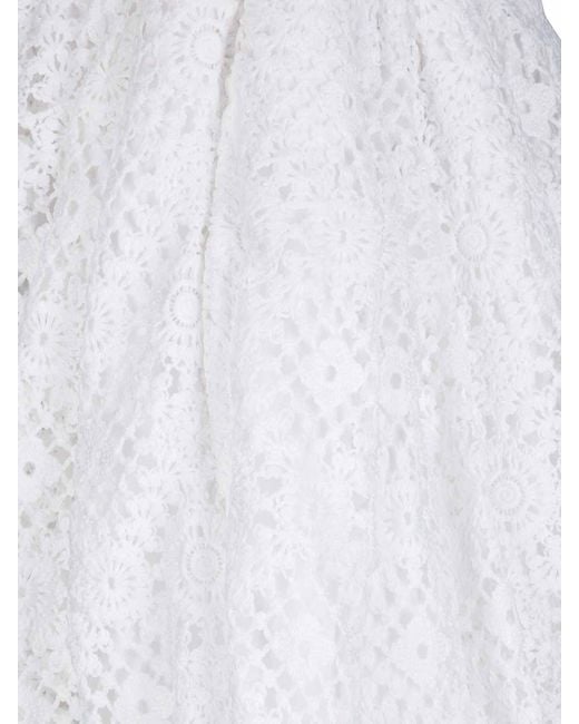 Comme des Garçons White Ladies Pants