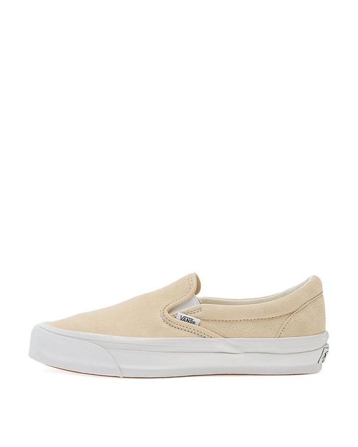 Vans White Lx Classic Slip-On 98 for men