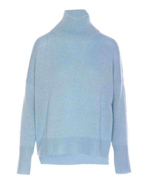 Lisa Yang Blue Powder Heidi Sweater