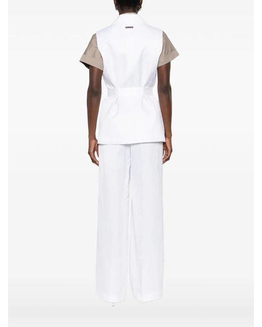 Peserico White Gilet