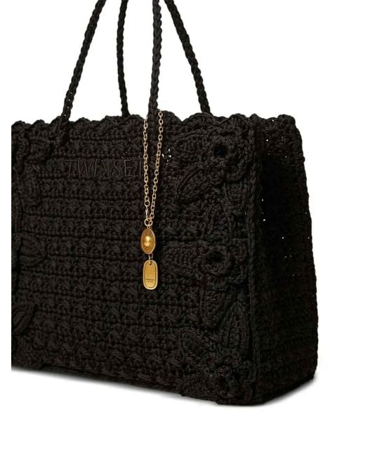 Twinset Black Tote Bag