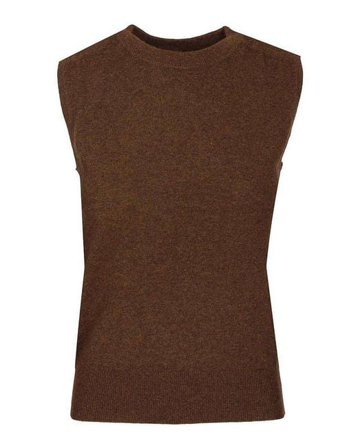 arch4 Brown Cashmere Vest