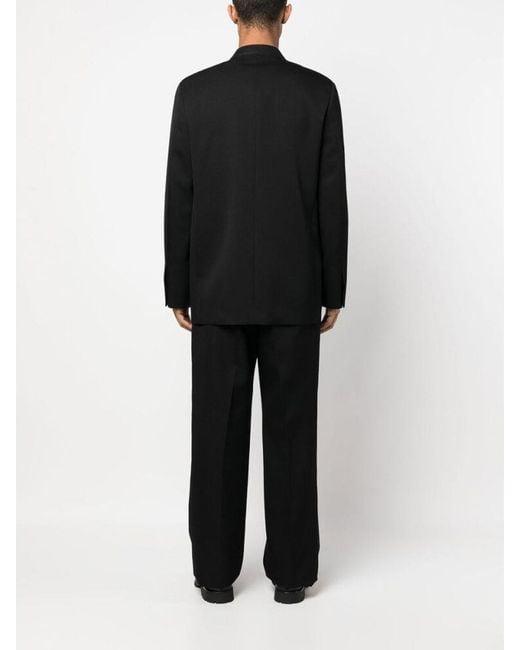 Jil Sander Black Tailored Wool-Blend Suit Set for men