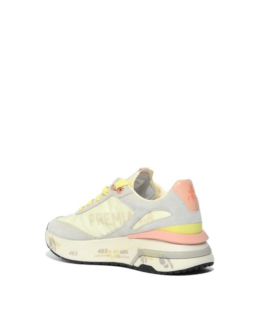 Premiata White Moerund 8081 Sneakers