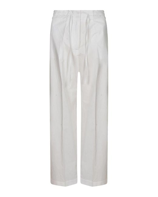 P.A.R.O.S.H. White Trousers