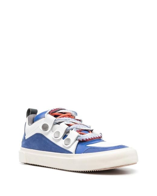 Marcelo Burlon Blue Sneakers for men