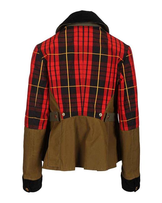 McQueen Multicolor Tartan Ripstop Jacket