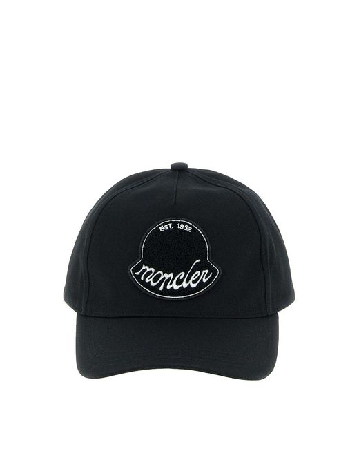 Caps di Moncler in Black da Uomo