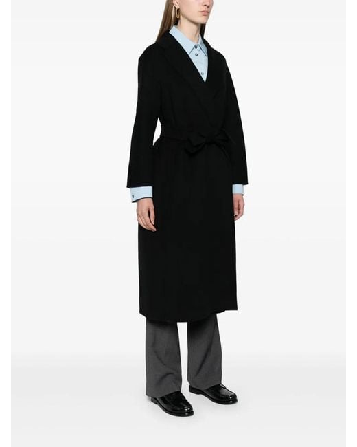 Max Mara Black Esturia Coat