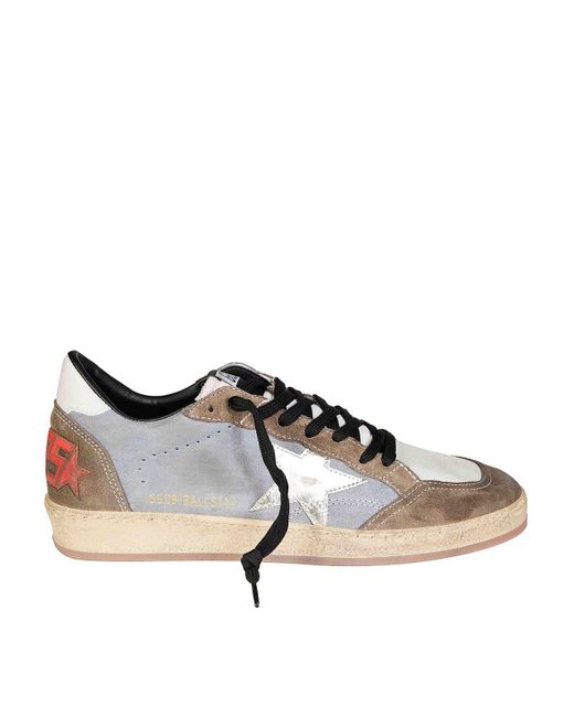 Golden Goose Deluxe Brand Natural Ballstar Nabuck Upper Suede for men
