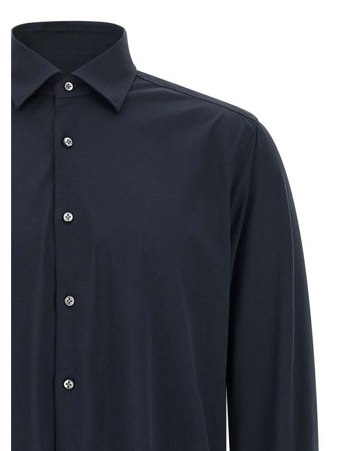 Pal Zileri Blue Effortless Capsule Shirt for men