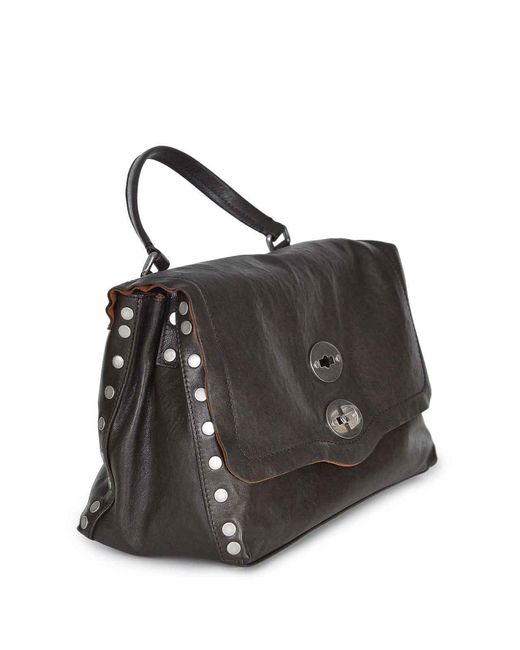 Zanellato Black Bag Made Of Leather