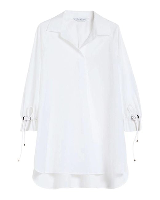 Max Mara White Shirt Adorni