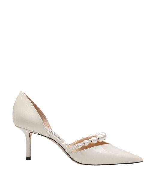 Jimmy Choo White Aurelie 65 Decollete