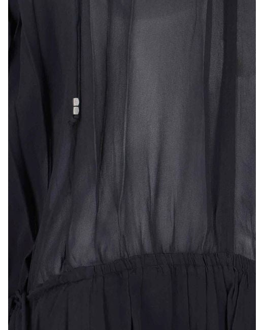 Isabel Marant Black Midi Dress