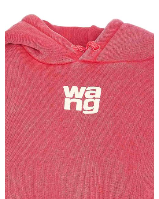 Alexander Wang Red Essential Sweatshirt