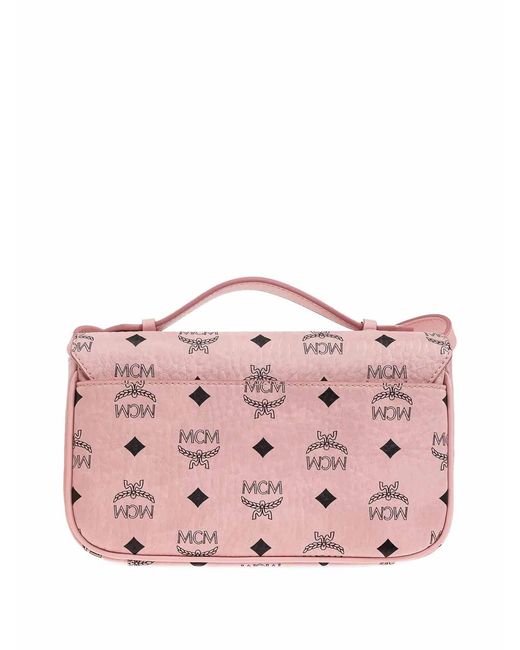 MCM Pink Tracy Crossbody Bag