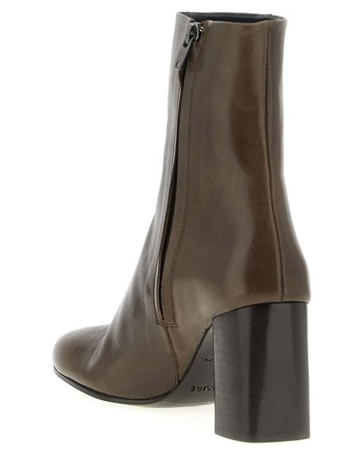 Lemaire Brown Anatomic Ankle Boots