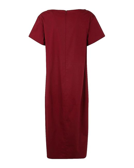 Antonelli Red Nor Short Sleeves Dress