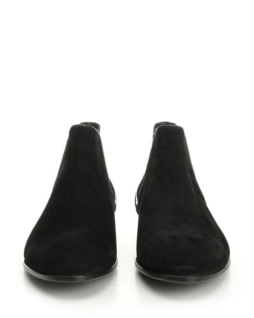 Lidfort Black Chelsea Boot for men