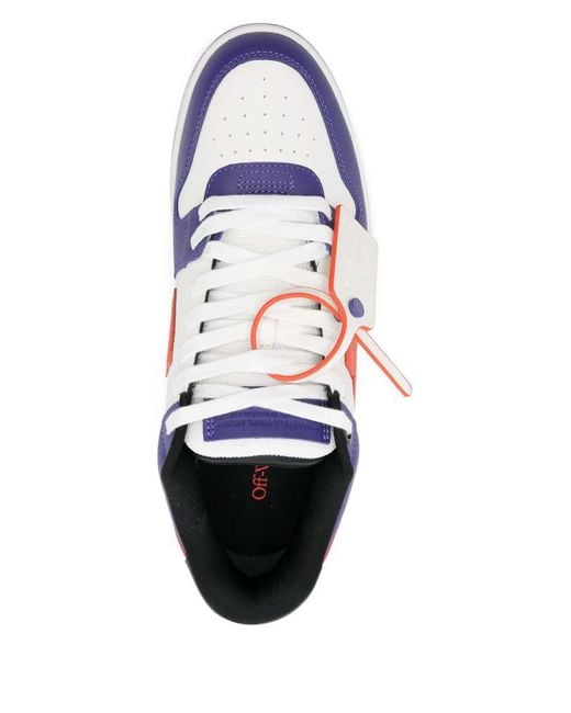 Off-White c/o Virgil Abloh Blue Out Of Office Tricolour Sneaker for men
