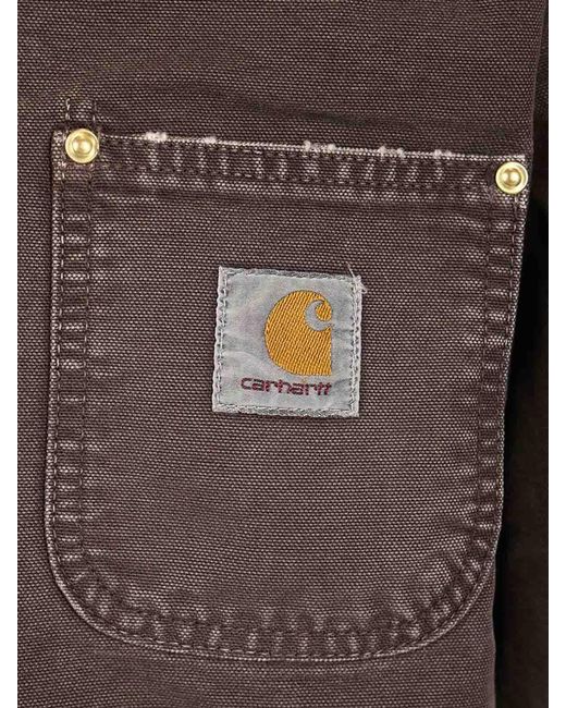 Carhartt Brown Chore Jacket for men