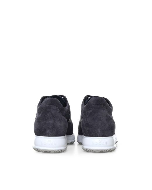 Hogan Blue Interactive Sneakers for men