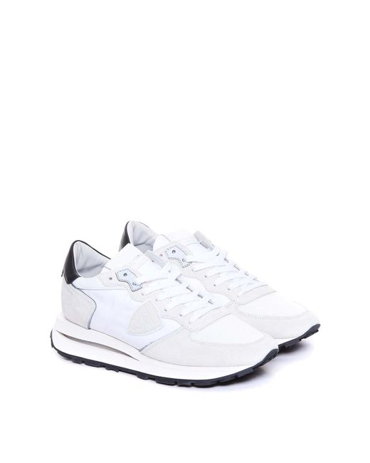 Philippe Model White Trainers for men