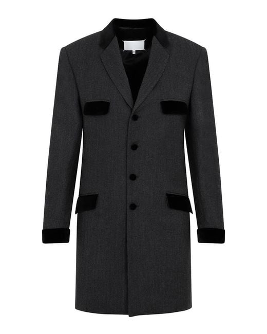 Maison Margiela Black Wool Jacket