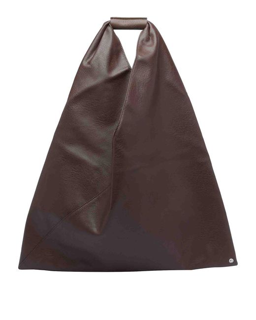 MM6 by Maison Margiela Brown Japanese Shoulder Bag