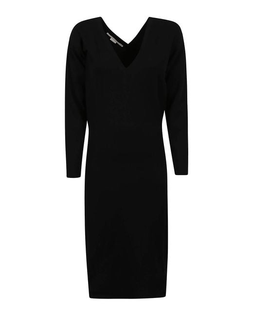 Stella McCartney Black Long Dresses